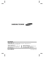 Preview for 48 page of Samsung SCV-3080 Series User Manual