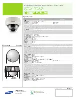 Preview for 2 page of Samsung SCV-3082 Specifications