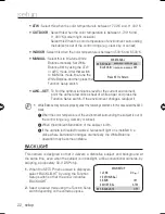 Preview for 22 page of Samsung SCV-3082 User Manual