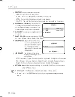 Preview for 28 page of Samsung SCV-3082 User Manual