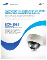 Samsung SCV-3083 Specifications preview