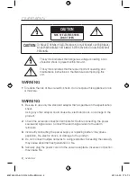 Preview for 2 page of Samsung SCV-3120 User Manual