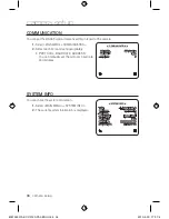 Preview for 36 page of Samsung SCV-3120 User Manual