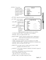 Предварительный просмотр 31 страницы Samsung SCV-5083R User Manual