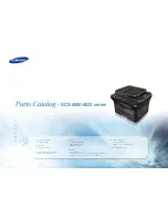 Samsung SCX-4600 Series Parts Catalog предпросмотр