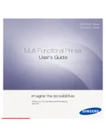 Samsung SCX-4600 Series User Manual preview