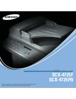 Samsung SCX 4725FN - B/W Laser - All-in-One Manual Del Usuario preview