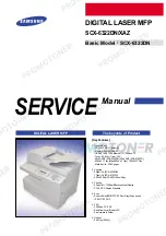 Samsung SCX-6322DN/XAZ Service Manual preview