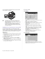 Preview for 73 page of Samsung SCX-6545N Series Manual Del Usuario