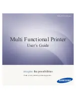 Samsung SCX 6555N - MultiXpress Mono Multifunction User Manual предпросмотр