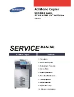 Samsung SCX-82x0 series Service Manual preview