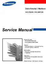 Предварительный просмотр 1 страницы Samsung SCX-FIN20S Service Manual