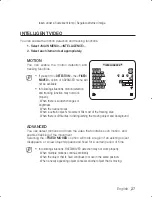 Предварительный просмотр 27 страницы Samsung SCZ-2250P User Manual