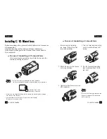 Preview for 8 page of Samsung SDC-241 SERIES Instruction Manual