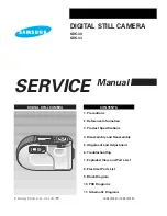 Preview for 1 page of Samsung SDC-30 Service Manual