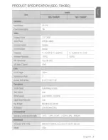 Preview for 7 page of Samsung SDC-5340BC User Manual