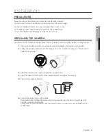 Предварительный просмотр 9 страницы Samsung SDC-89440BF User Manual