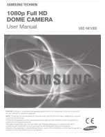 Samsung SDC-9410DU User Manual preview