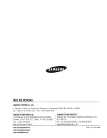 Preview for 8 page of Samsung SDC-9441BC User Manual