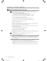 Предварительный просмотр 6 страницы Samsung SDC14709 User Manual