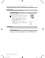 Предварительный просмотр 20 страницы Samsung SDC16809 User Manual