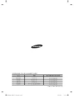 Предварительный просмотр 180 страницы Samsung SDC18809 User Manual