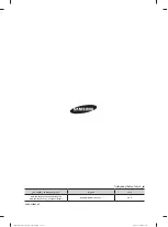 Preview for 72 page of Samsung SDC1A809 User Manual