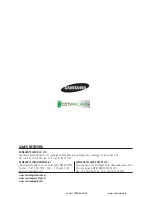 Preview for 94 page of Samsung SDE-120N User Manual