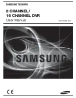 Samsung SDE-500X User Manual preview