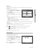 Preview for 63 page of Samsung SDE-500X User Manual