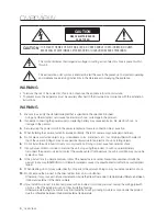 Предварительный просмотр 4 страницы Samsung SDH-B3020 User Manual