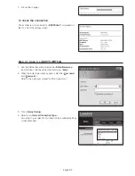 Предварительный просмотр 9 страницы Samsung SDH-B7302 Quick Network Setup Manual