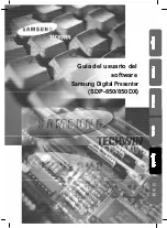 Preview for 145 page of Samsung SDP-850DX Software User'S Manual