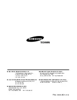 Preview for 336 page of Samsung SDP-950STA Software User'S Manual