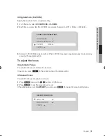 Предварительный просмотр 31 страницы Samsung SDP-960 User Manual