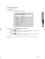 Предварительный просмотр 39 страницы Samsung SDP-960 User Manual