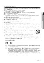 Preview for 3 page of Samsung SDR-B85300 User Manual
