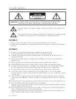 Preview for 4 page of Samsung SDS-P3040 User Manual