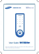 Samsung SDS SHS-3320 User Manual preview