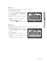 Предварительный просмотр 45 страницы Samsung SDS-V4040 User Manual