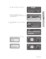 Предварительный просмотр 67 страницы Samsung SDS-V4040 User Manual