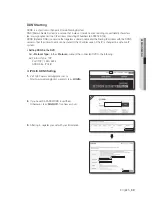 Предварительный просмотр 69 страницы Samsung SDS-V4040 User Manual