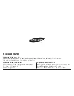 Preview for 8 page of Samsung SEA-C101 User Manual