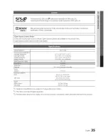 Preview for 35 page of Samsung Series 5 500 LN40C500 User Manual