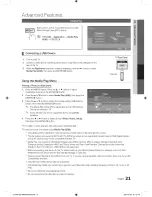 Preview for 21 page of Samsung Series 5 550 LN46E550 User Manual