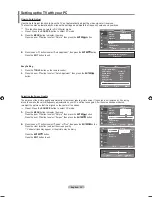 Preview for 37 page of Samsung SERIES 6 610 User Manual