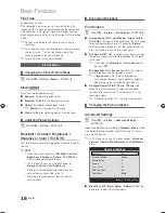 Preview for 16 page of Samsung series 6 6500 User Manual