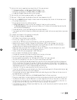 Preview for 33 page of Samsung series 6 6500 User Manual