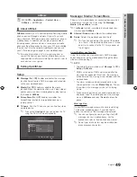 Preview for 49 page of Samsung series 6 6500 User Manual