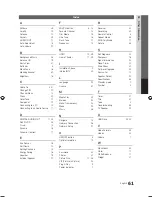 Preview for 61 page of Samsung series 6 6500 User Manual